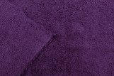 Tissu Éponge Rachel Uni Violet -Au Mètre