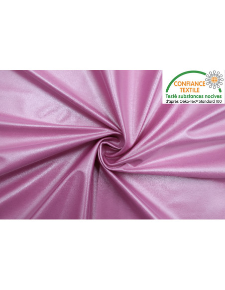 Tissu PUL Laminé Oeko-Tex Fuchsia -Au Mètre
