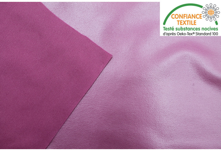 Tissu PUL Laminé Oeko-Tex Fuchsia -Au Mètre