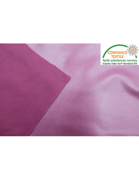 Tissu PUL Laminé Oeko-Tex Fuchsia -Au Mètre