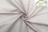 Tissu Cretonne Coton Imprimé Bango Rose -Au Mètre