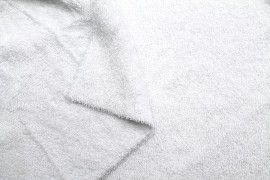 Tissu Éponge Bambou Blanc -Au Mètre