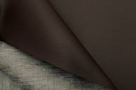 Tssu Simili Cuir Premium Marron foncé -Au Mètre