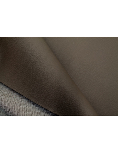 Tssu Simili Cuir Premium Taupe -Au Mètre