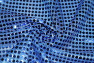 Tissu Lamé Paillettes Royal -Au Mètre