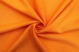 Tissu Burlington infroissable Uni Orange -Au Mètre