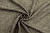 Tissu Burlington infroissable Chiné Taupe -Au Mètre