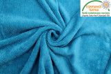 Tissu Éponge Bambou Doudou Turquoise -Au Mètre