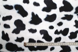 Tissu Bachette Coton Imprimé Dalmatien -Au Mètre