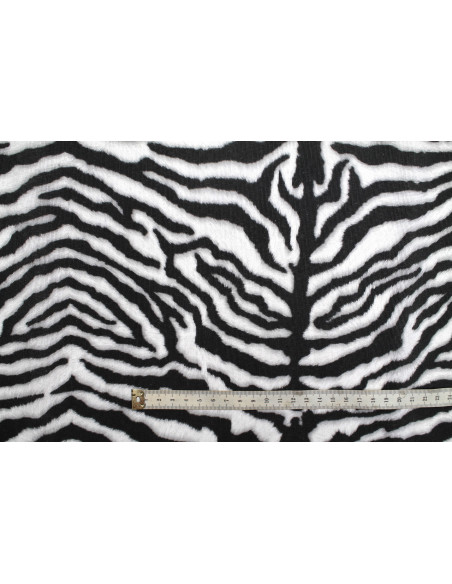 Tissu Bachette Coton Imprimé Zèbre -Au Mètre