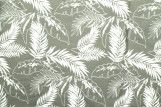 Tissu Popeline Coton Imprimé Plumo Gris -Au Mètre