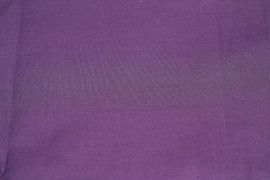 Tissu Popeline Unie 100% Coton Violet -Au Metre