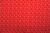 Tissu Popeline Coton Imprimé Bulles Rouge -Au Mètre