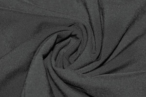 Tissu Bi-Stretch Noir -Au Mètre