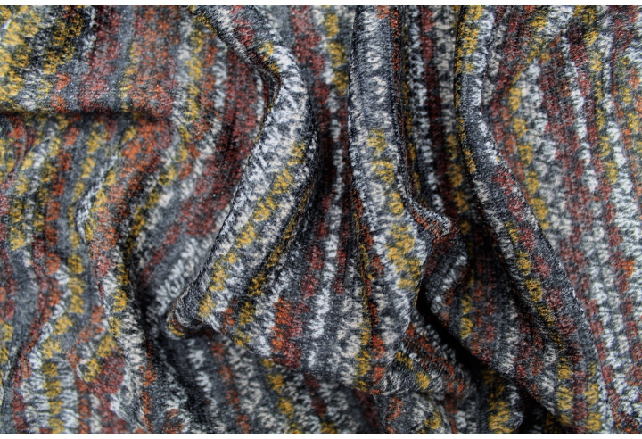 Tissu Maille Pull Hipi Gris Lurex -Au Mètre