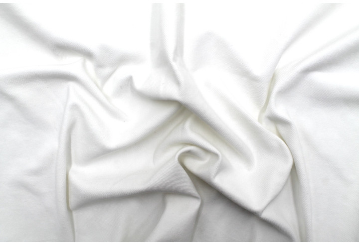 Tissu Maille Milano Coton Écru -Au Mètre