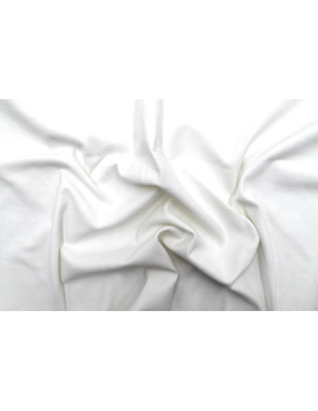 Tissu Maille Milano Coton Écru -Au Mètre