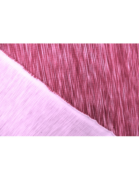 Tissu Maille Pull Stripes Rouge -Au Mètre