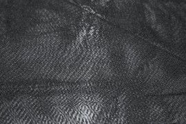Tissu Résille Polyamide Noire Coupon de 3 mètres