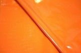 Tissu Vinyl Uni Orange Coupon de 3 mètres