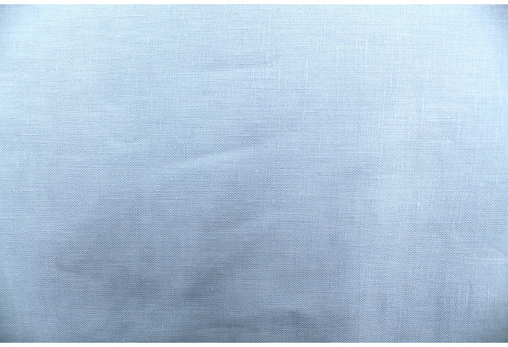 Tissu Lin Uni Bleu Ciel 100% -Au Mètre