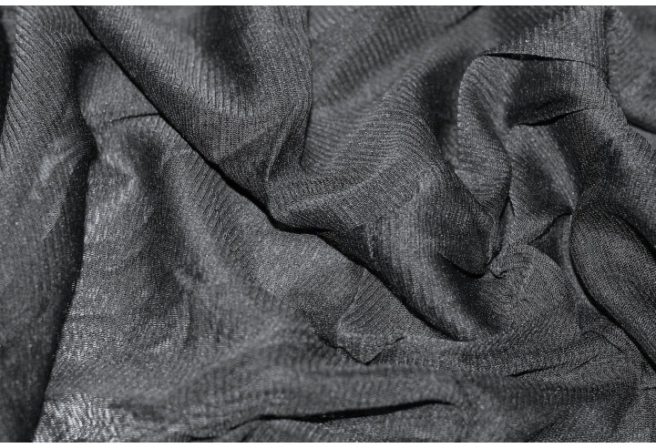 Tissu Résille Polyamide Noire -Au Mètre