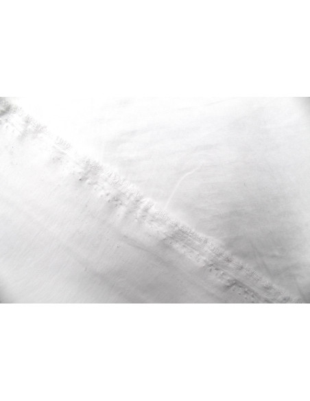 Tissu Voile Polyester Vitaly Blanc cassé -Au mètre