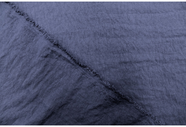 Tissu Voile Polyester Vitaly Indigo -Au mètre