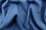Tissu Voile Polyester Vitaly Bleu -Au mètre