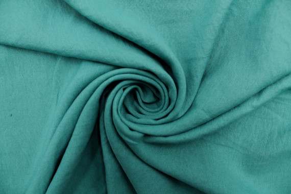 Tissu Voile Polyester Vitaly Vert Turquoise -Au mètre