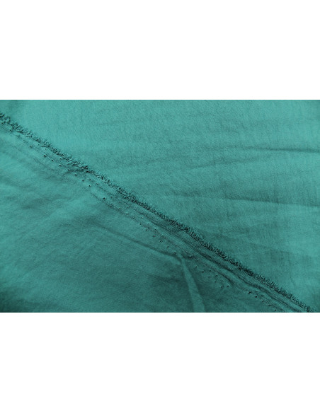 Tissu Voile Polyester Vitaly Vert Turquoise -Au mètre
