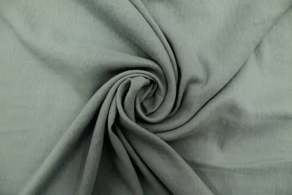 Tissu Voile Polyester Vitaly Vert Thym -Au mètre