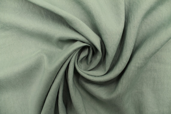 Tissu Voile Polyester Vitaly Vert Jade -Au mètre