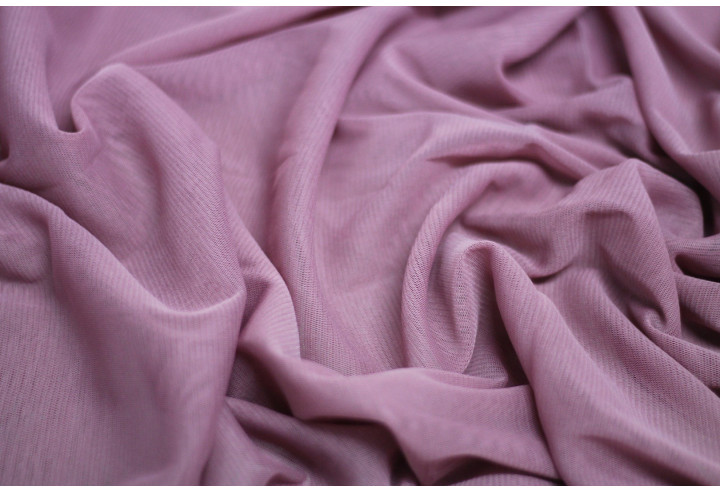 Tissu Résille Polyamide Rose -Au Mètre