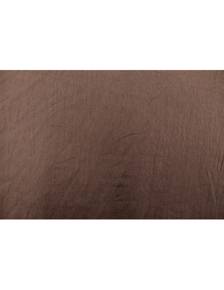 Tissu Voile Polyester Vitaly Marron clair -Au mètre