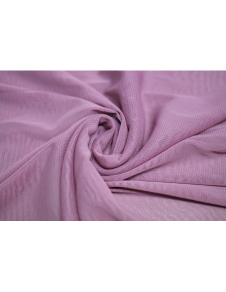 Tissu Résille Polyamide Rose -Au Mètre