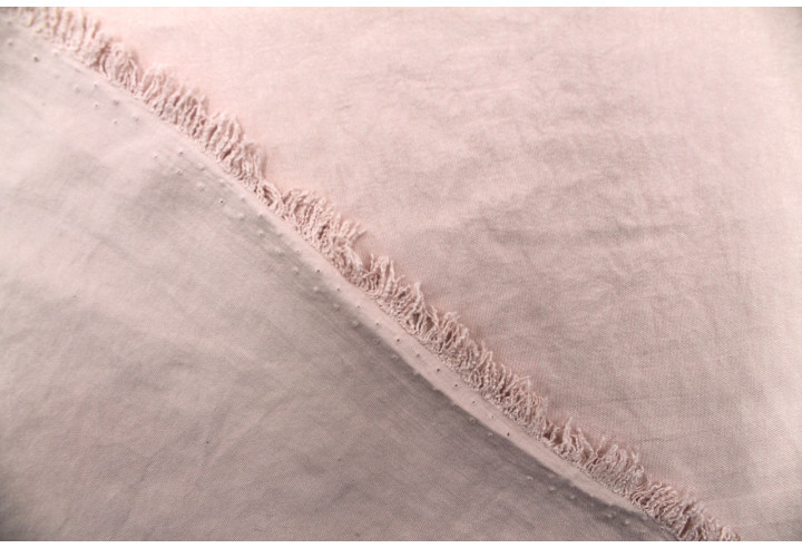 Tissu Voile Polyester Vitaly Rose pâle -Au mètre