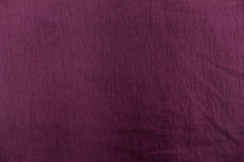Tissu Voile Polyester Vitaly Bordeaux -Au mètre
