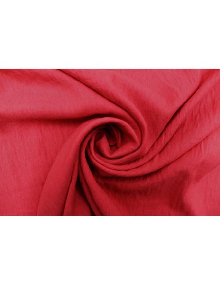 Tissu Voile Polyester Vitaly Rouge -Au mètre