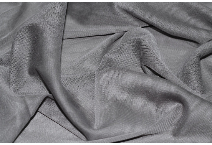 Tissu Résille Polyamide Grise Foncée -Au Mètre