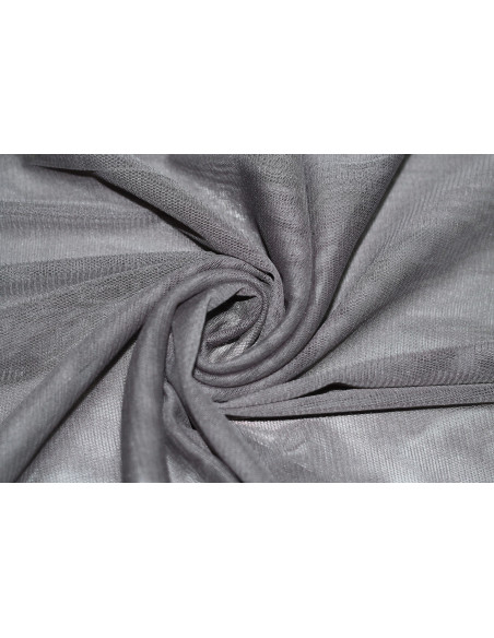 Tissu Résille Polyamide Grise Foncée -Au Mètre