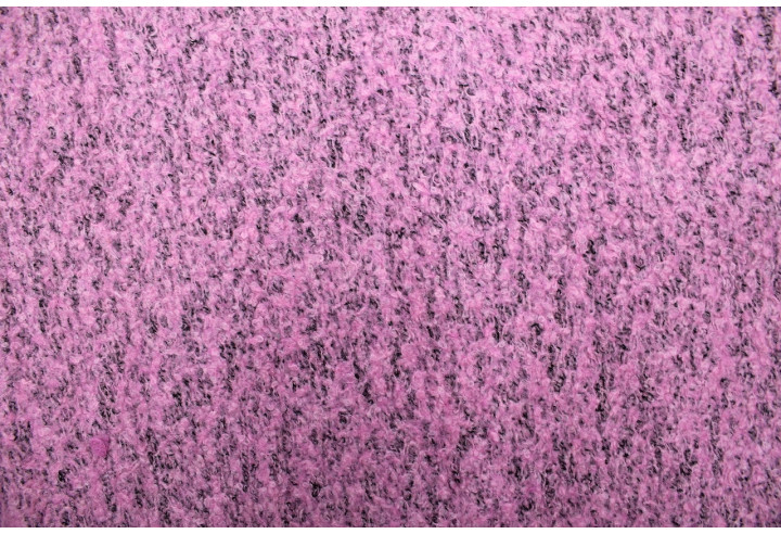 Tissu Laine Bouillie Rose -Au Mètre