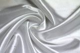 Tissu Satin Polyester Blanc -Au Mètre