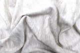 Tissu Molleton Polyviscose Noir/Gris de Qualité, Tissu Au Mètre