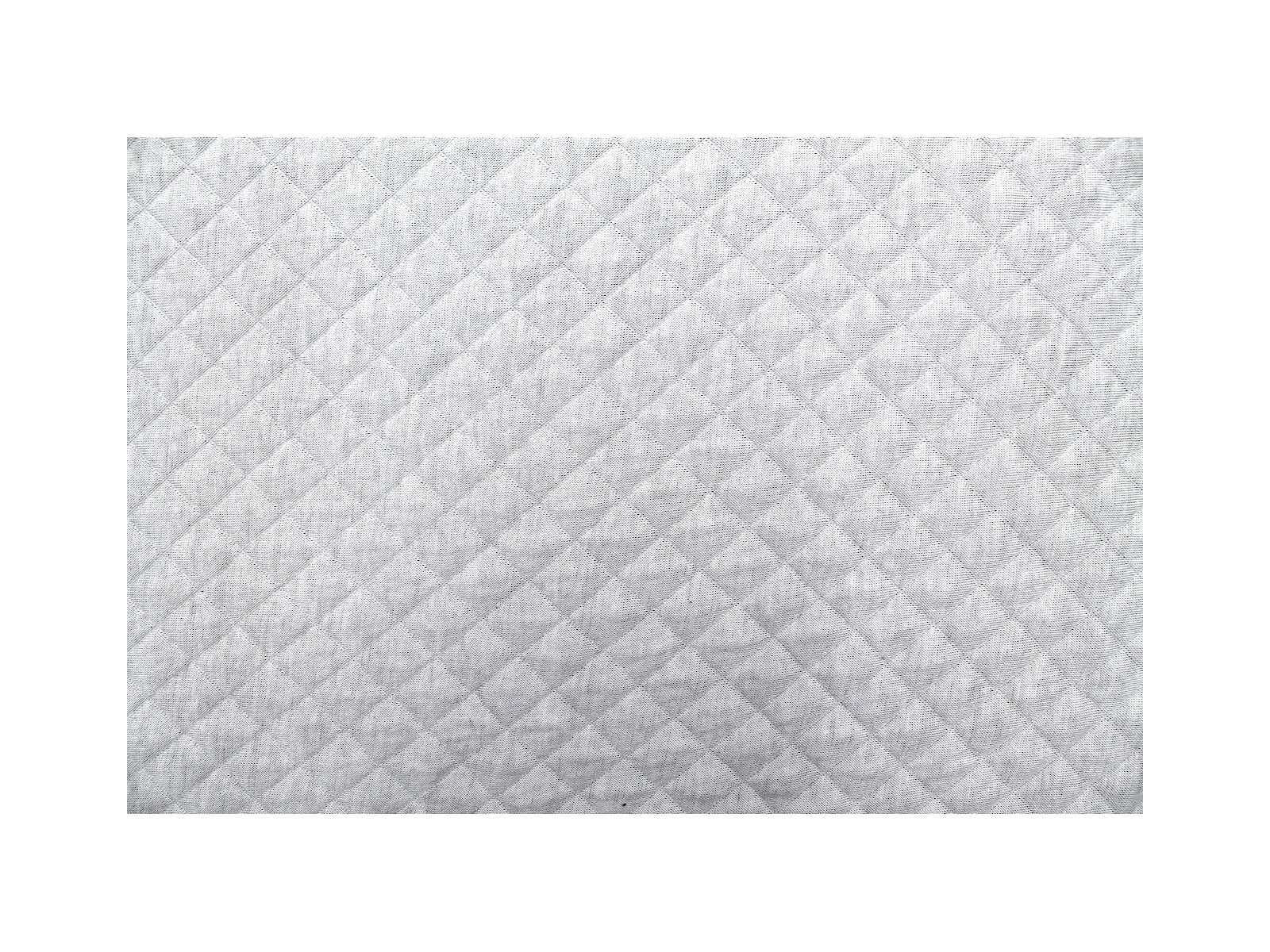 Tissu Doublure Matelassé Losange - Gris, Vendu Au Mètre, Largeur 150 Cm - Neuf