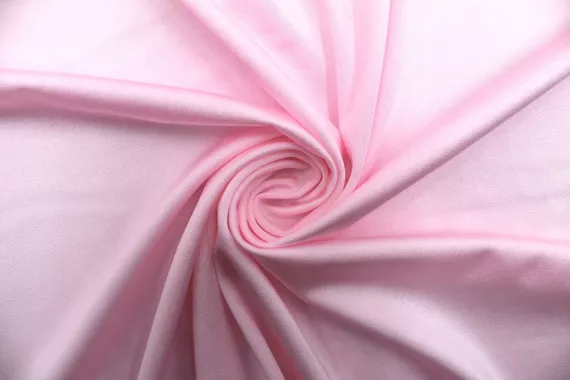 Tissu Lycra Brillant Rose clair -Au Mètre