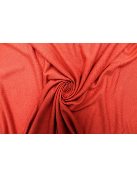 Tissu Jersey Viscose Rouille -Au Metre