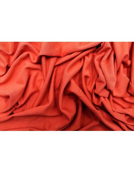 Tissu Jersey Viscose Rouille -Au Metre