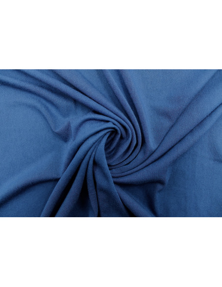 Tissu Jersey Viscose Indigo -Au Metre