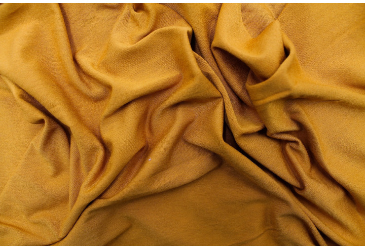 Tissu Jersey Viscose Safran -Au Metre